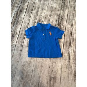 Polo boys, Ralph Lauren size 6 months blue‎